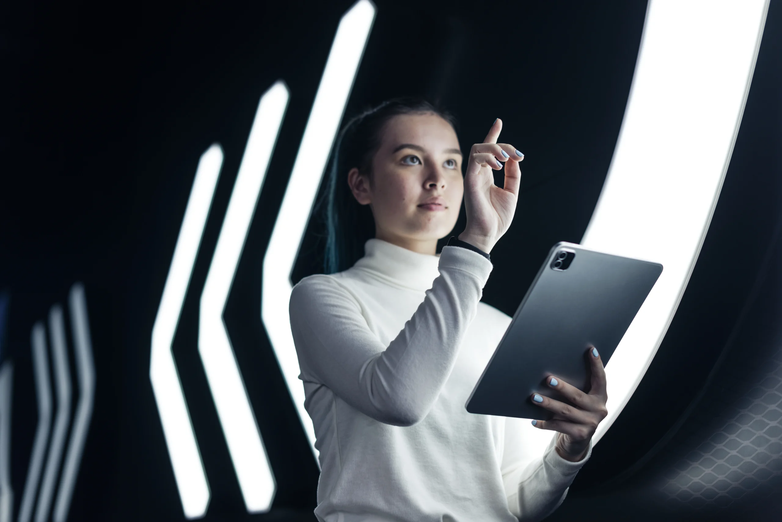 Women using AI across industries
